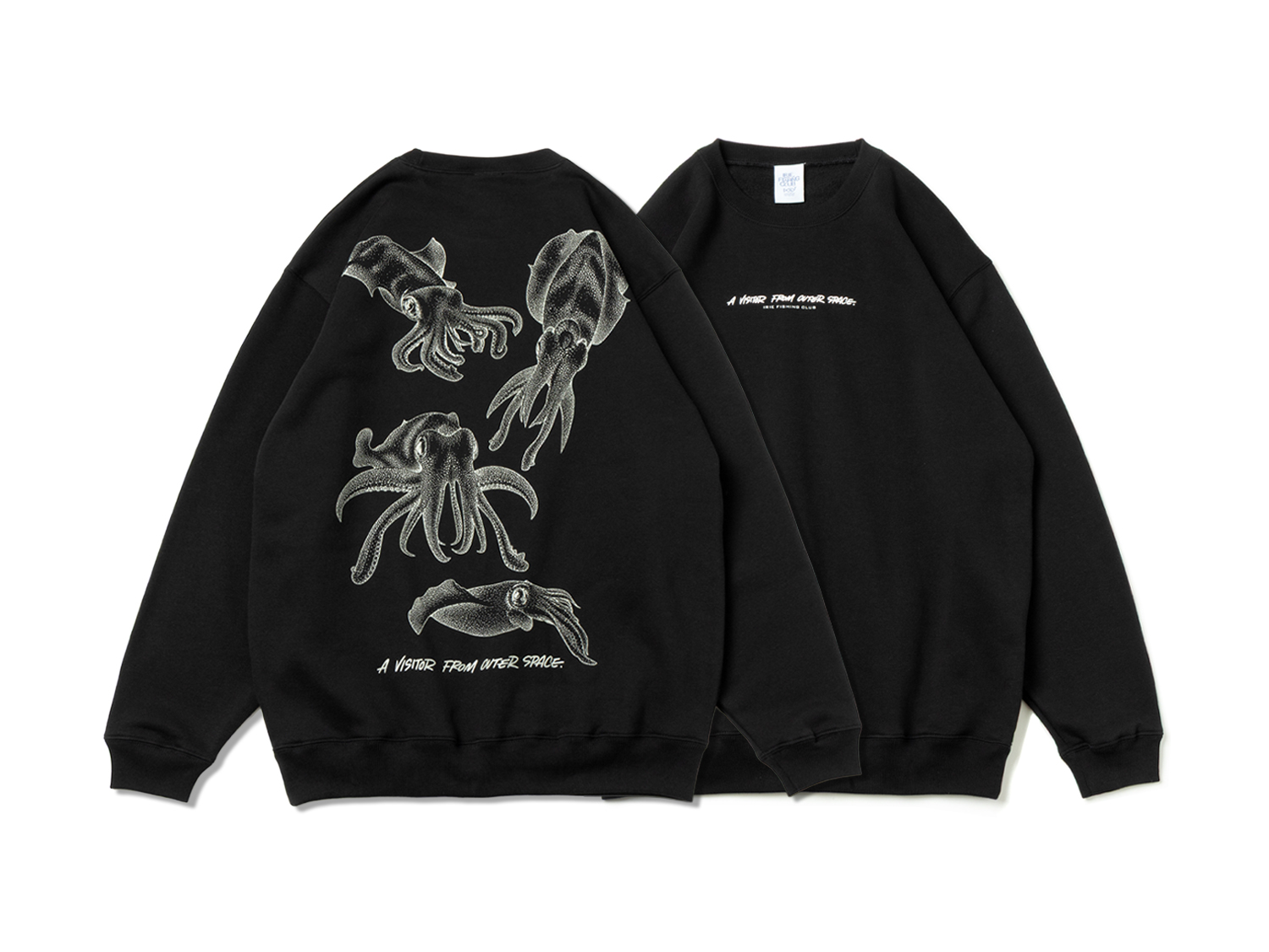 GLOW SQUID IN THE DARK CREW - IRIE FISHING CLUB